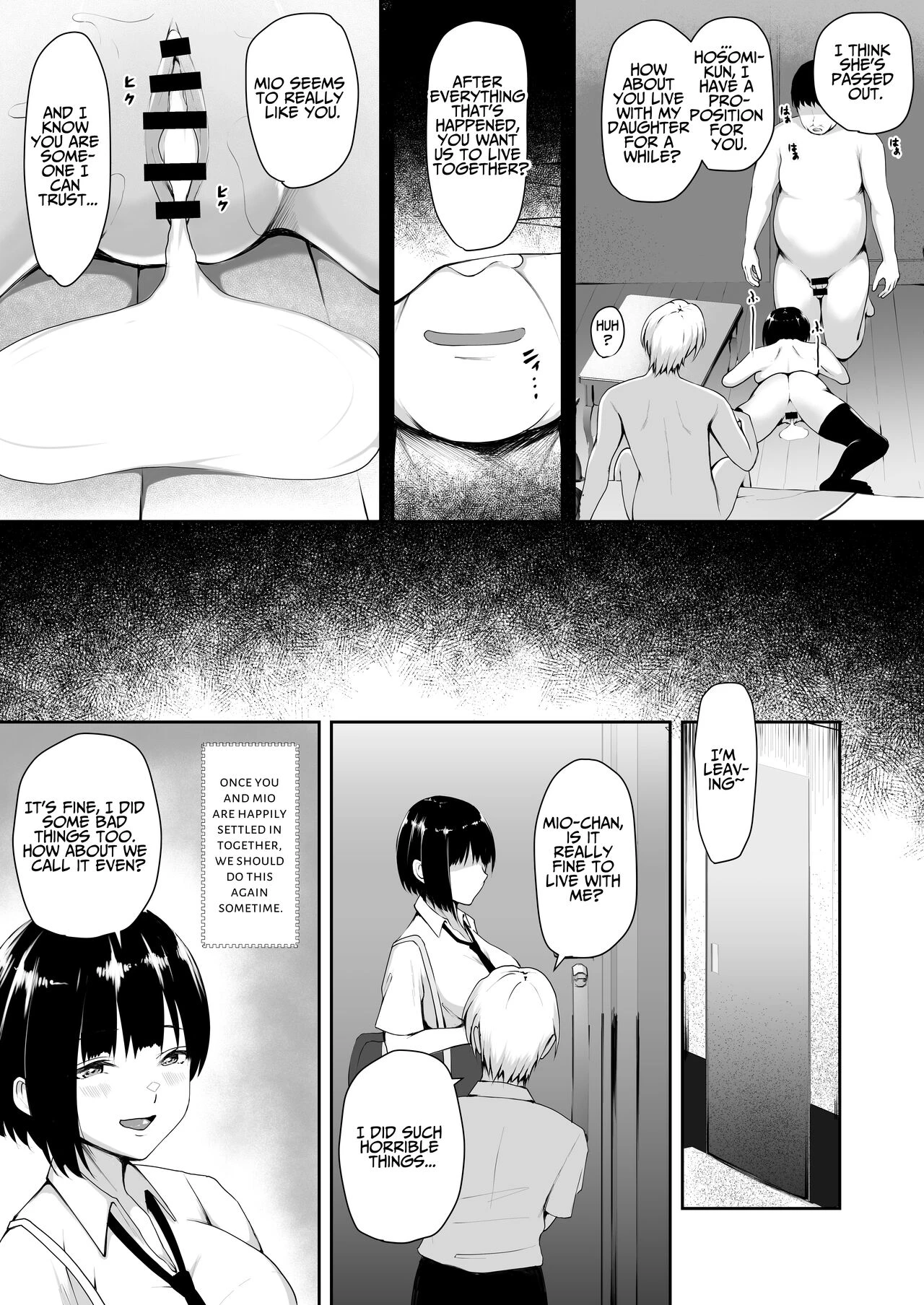 Share Pussy ~Until The Boss's Daughter Falls~ | Share Manko ~Joushi no Musume ga Ochiru made~ porn comic picture 43