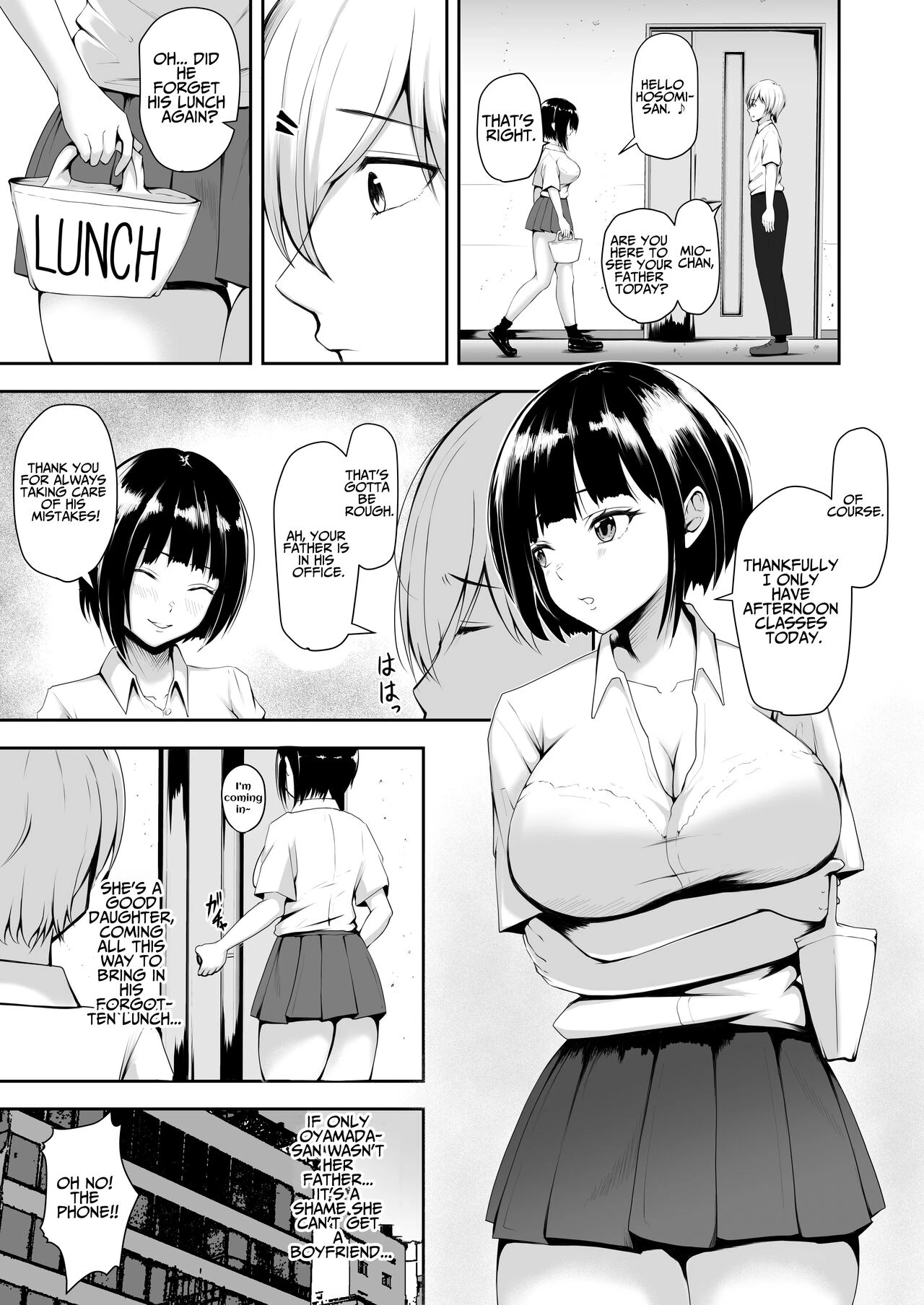 Share Pussy ~Until The Boss's Daughter Falls~ | Share Manko ~Joushi no Musume ga Ochiru made~ porn comic picture 5