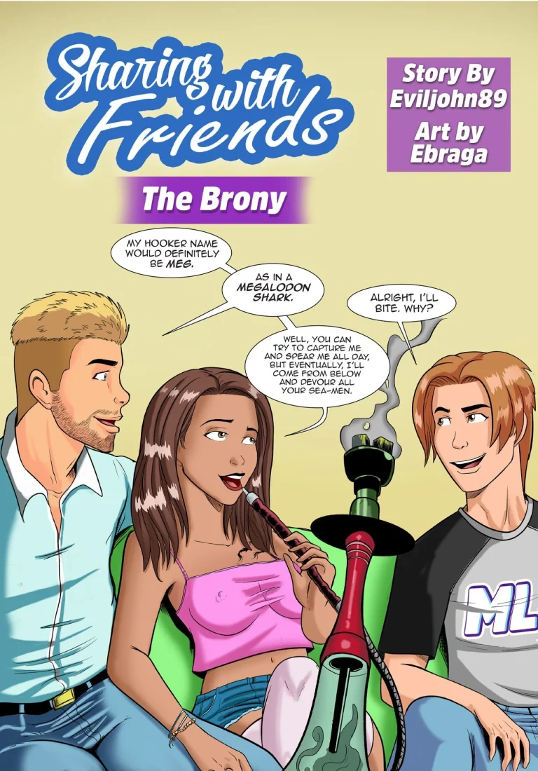 Sharing with Friends: The Brony porn comic picture 1