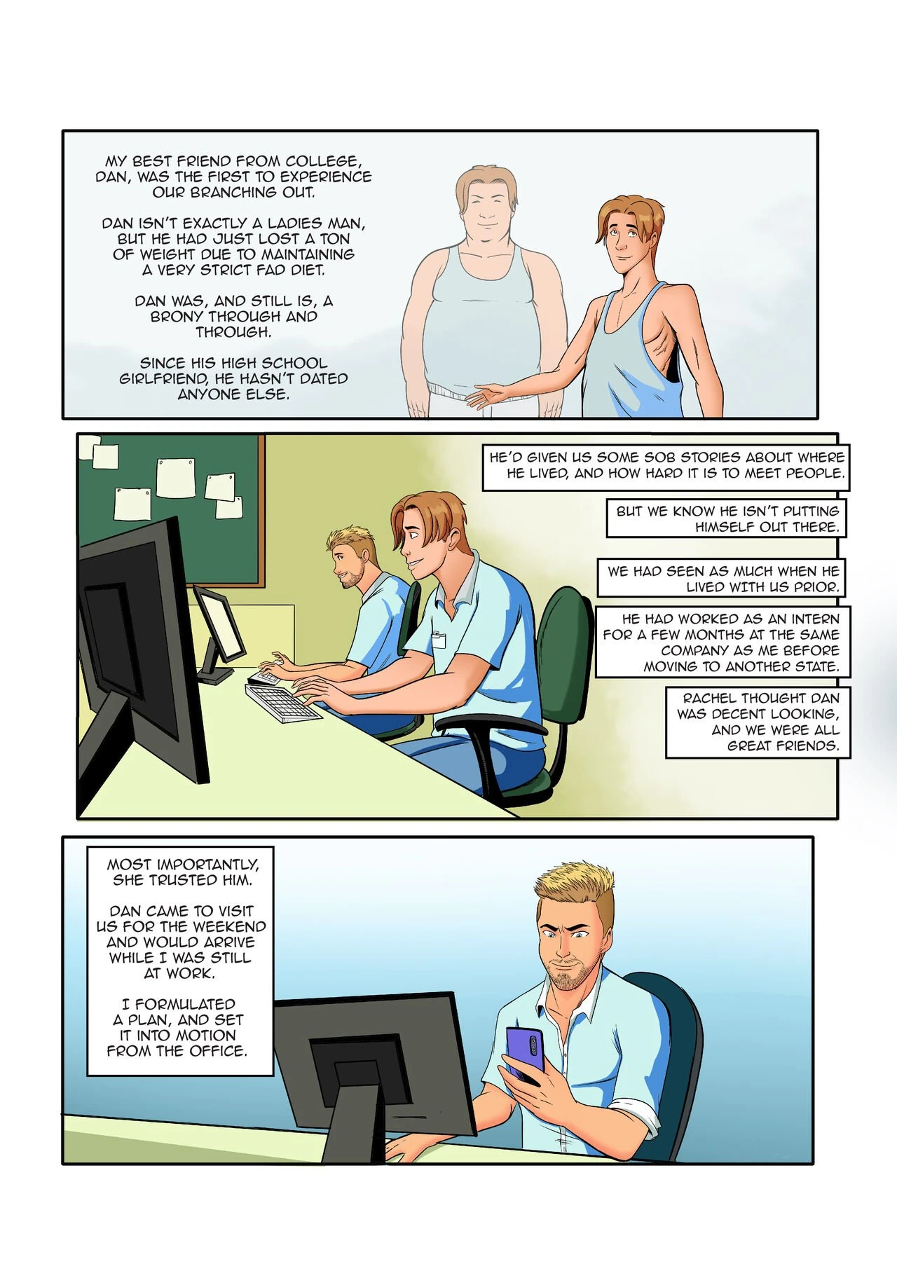 Sharing with Friends: The Brony porn comic picture 3