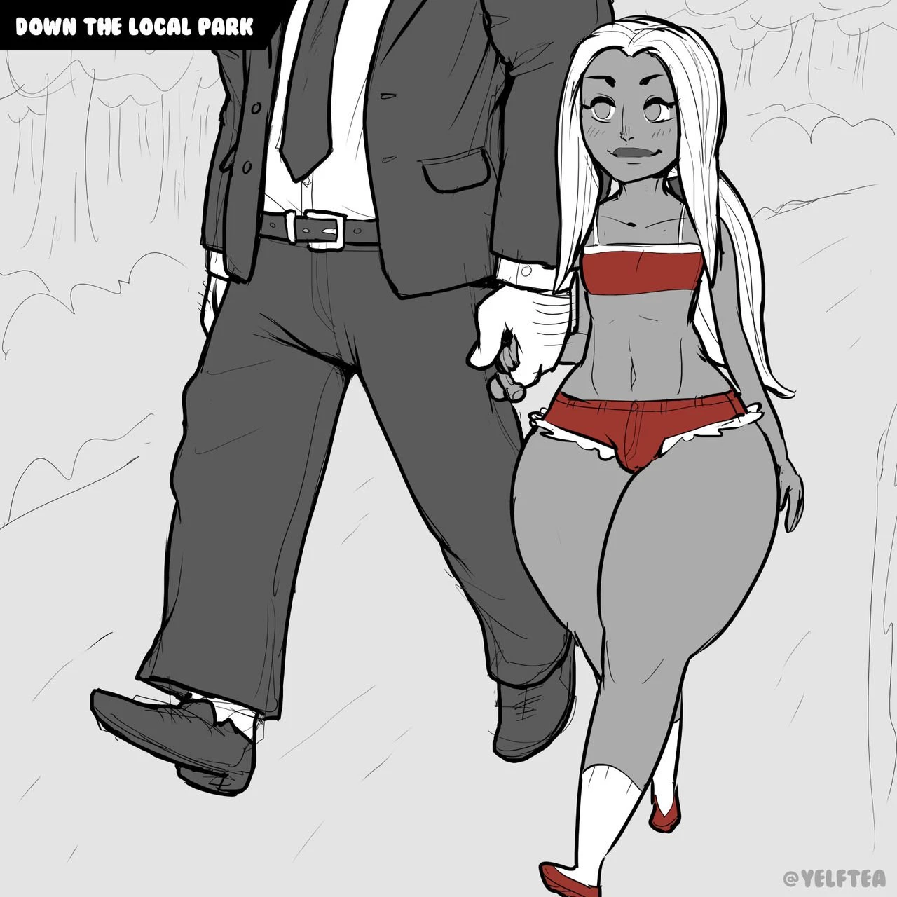 Shaylee and Mr Treecock porn comic picture 1