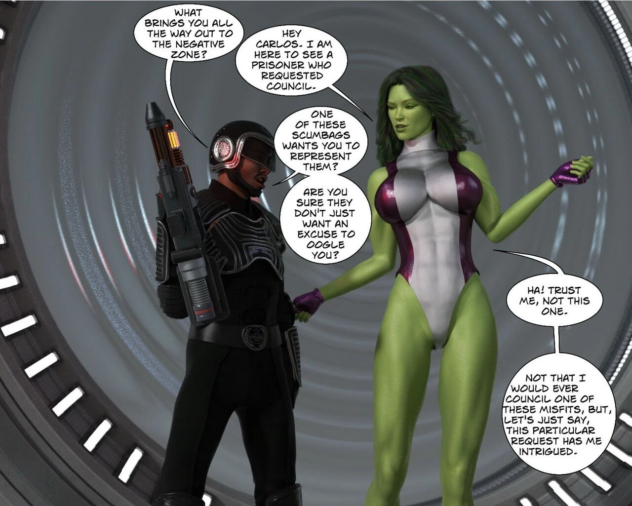 She Hulk Pro Bono porn comic picture 3