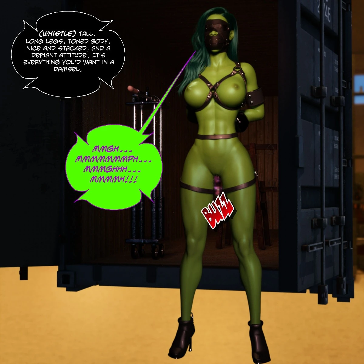 She-Hulk XMAS porn comic picture 110
