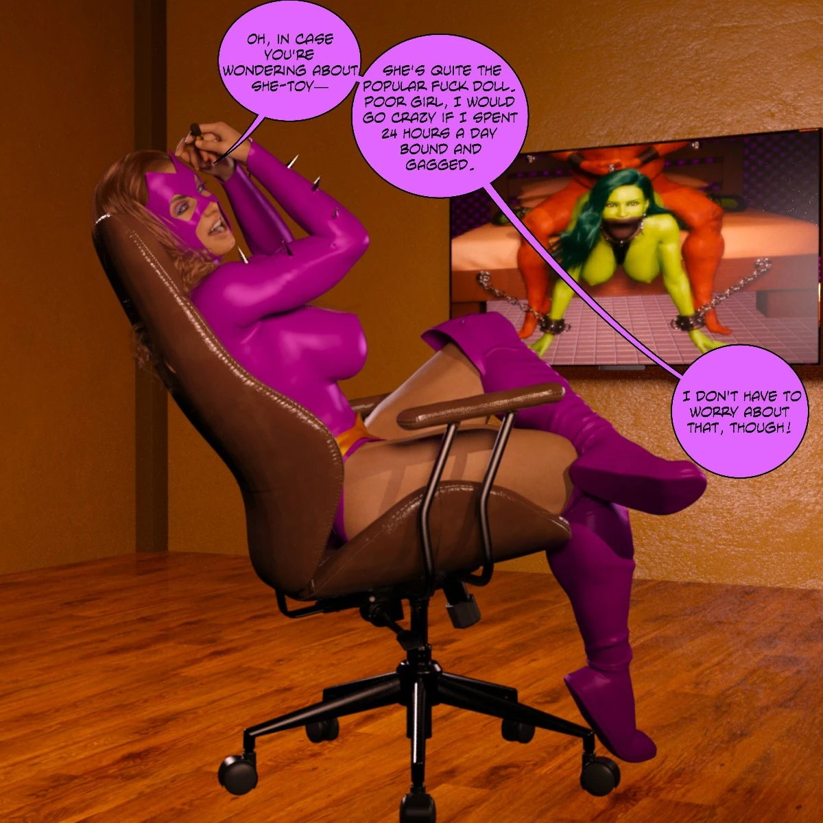 She-Hulk XMAS porn comic picture 121