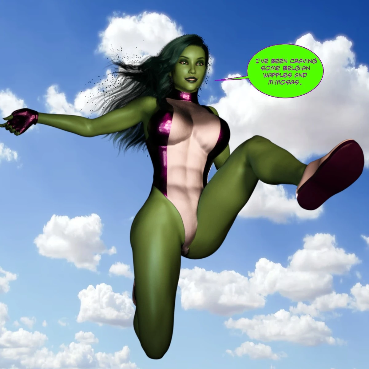 She-Hulk XMAS porn comic picture 13