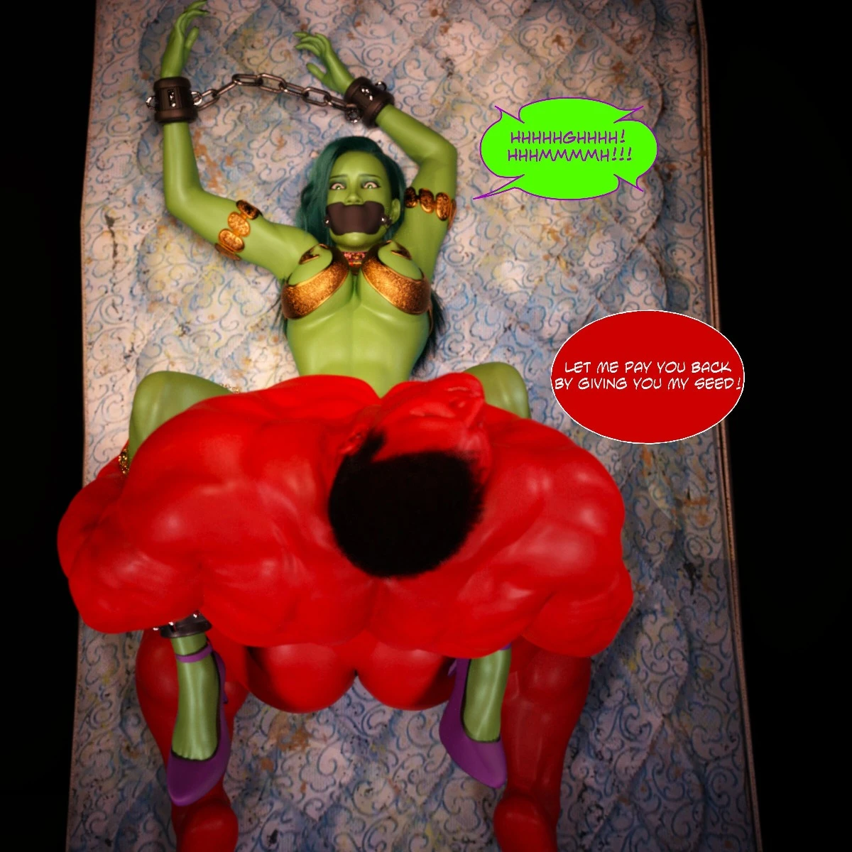 She-Hulk XMAS porn comic picture 136