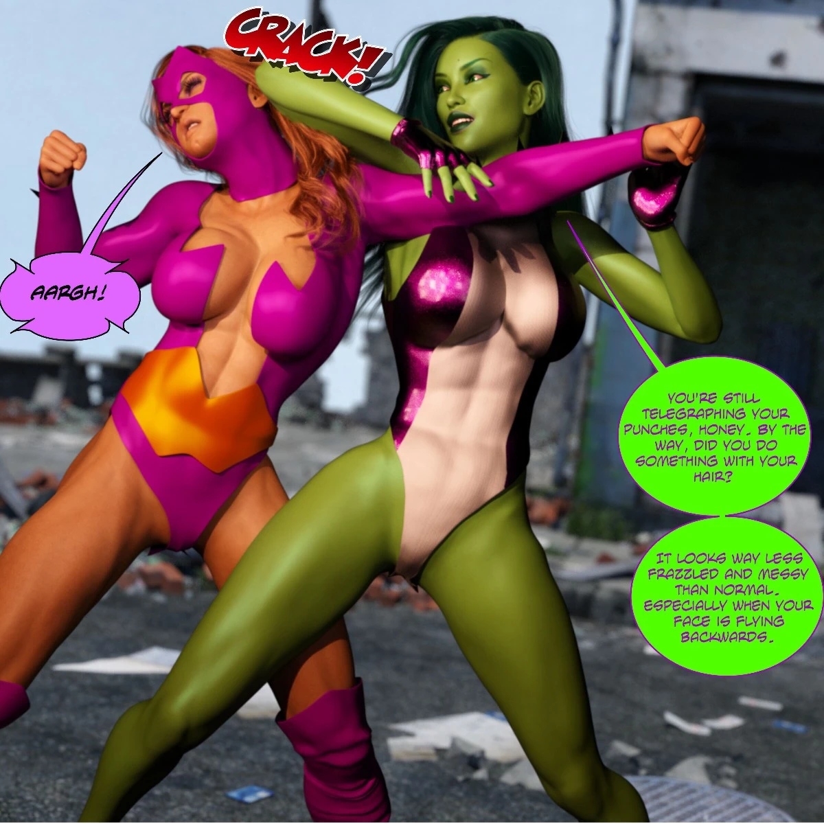 She-Hulk XMAS porn comic picture 17