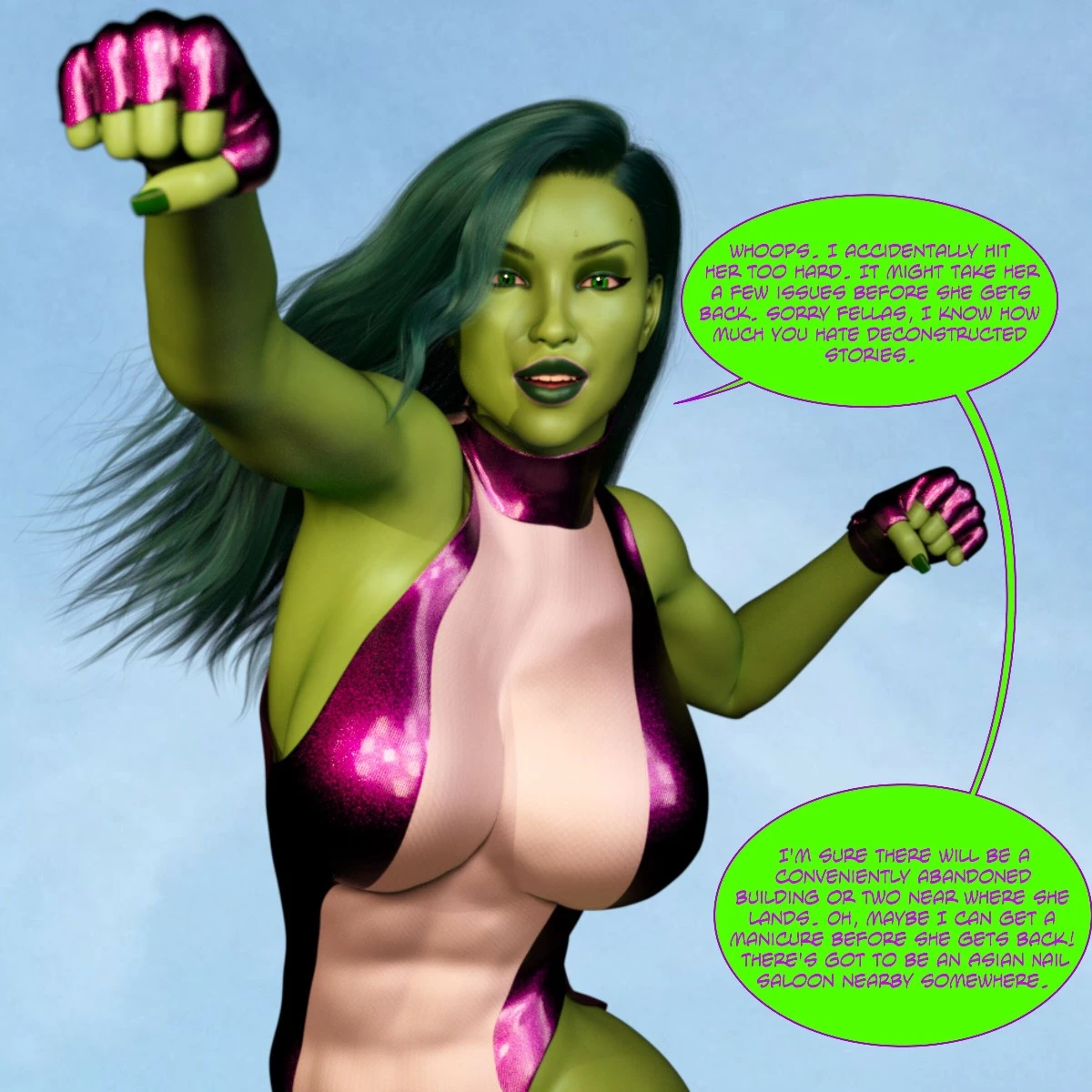 She-Hulk XMAS porn comic picture 22