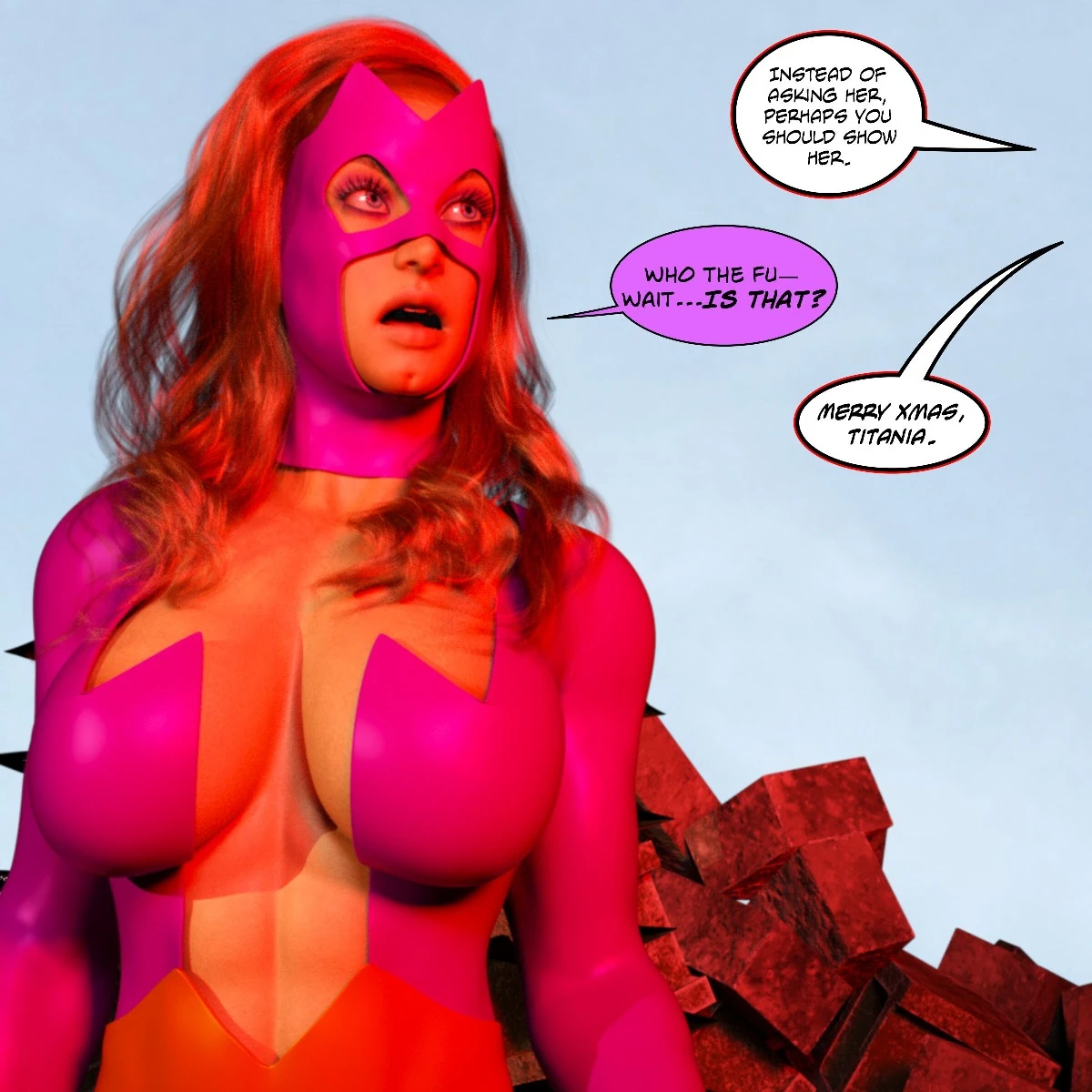 She-Hulk XMAS porn comic picture 29