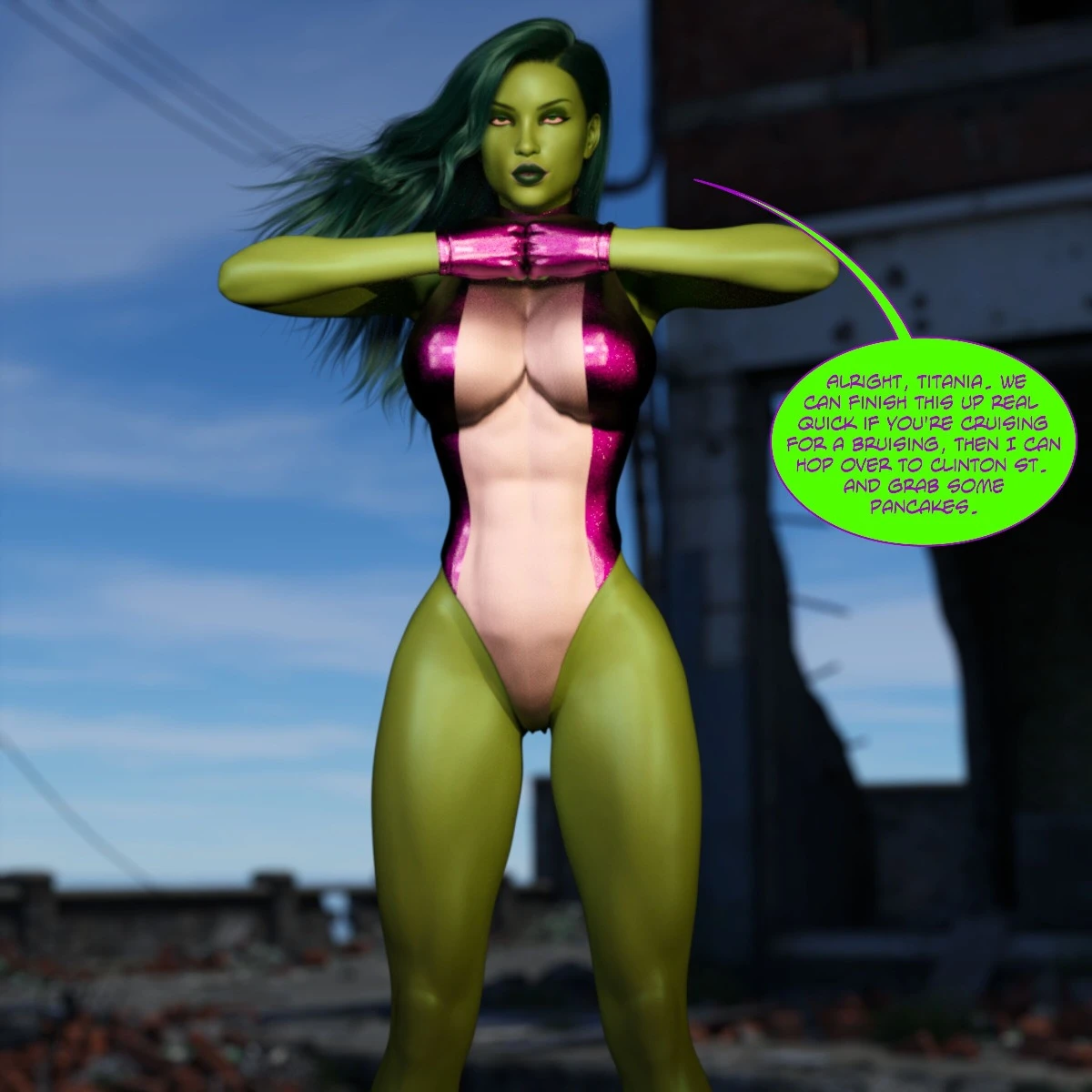 She-Hulk XMAS porn comic picture 32