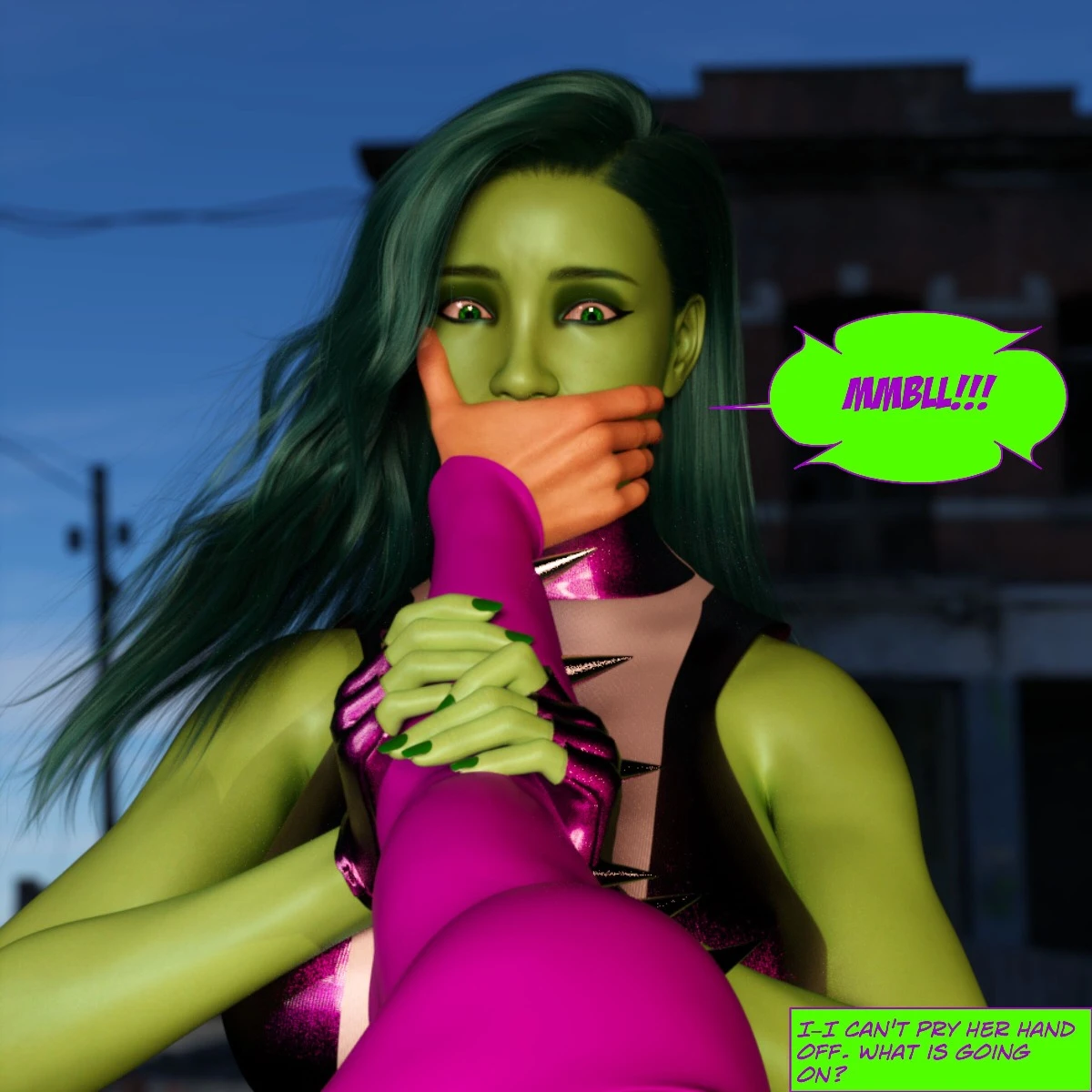 She-Hulk XMAS porn comic picture 34