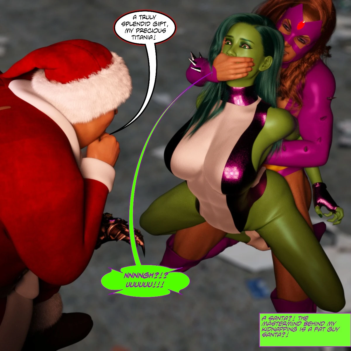 She-Hulk XMAS porn comic picture 44