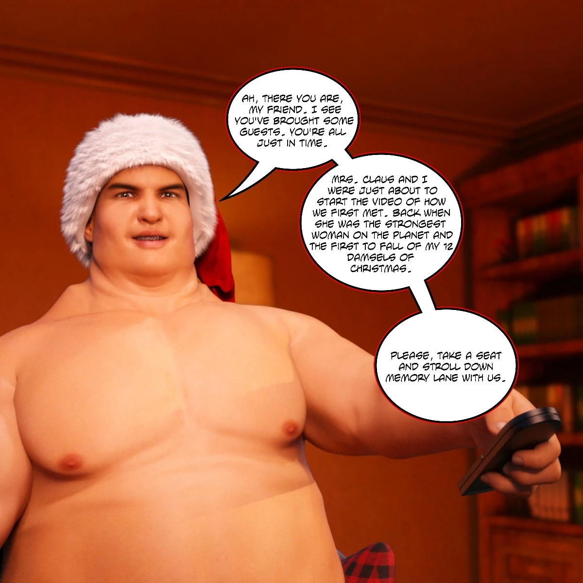 She-Hulk XMAS porn comic picture 5