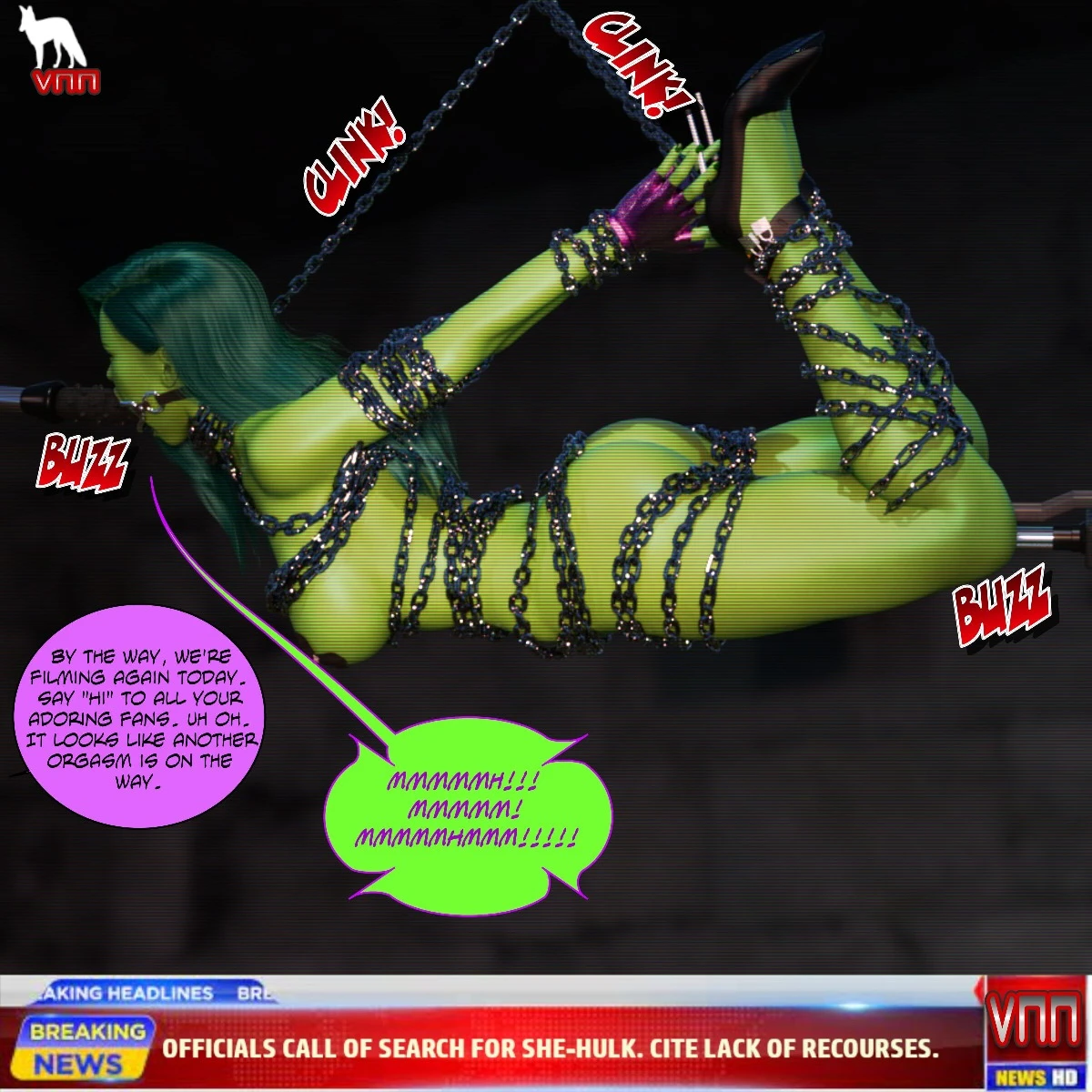 She-Hulk XMAS porn comic picture 74