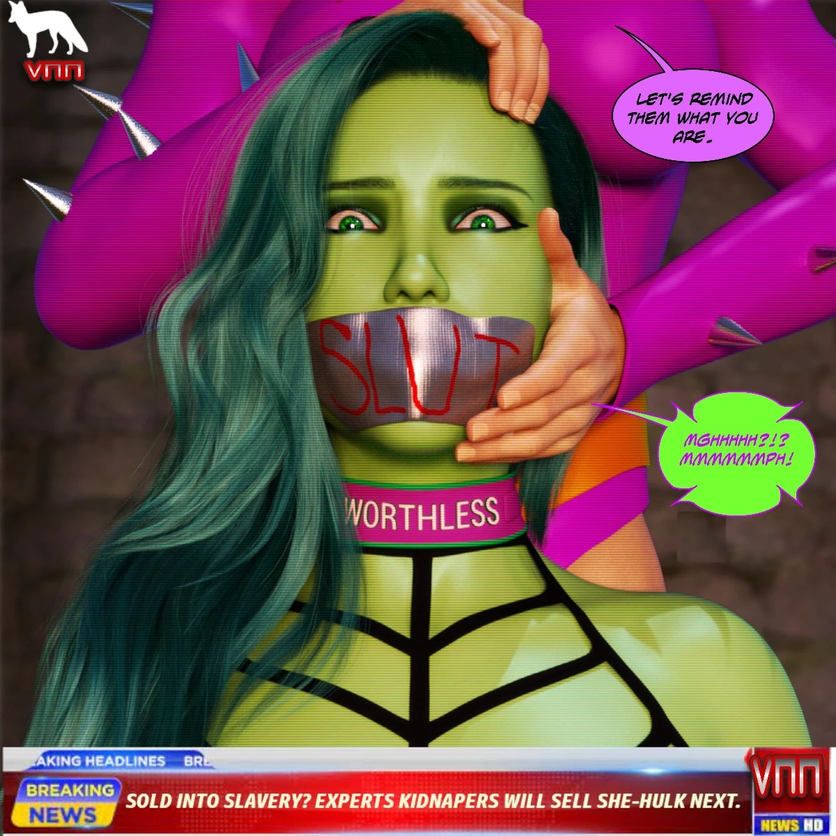 She-Hulk XMAS porn comic picture 81