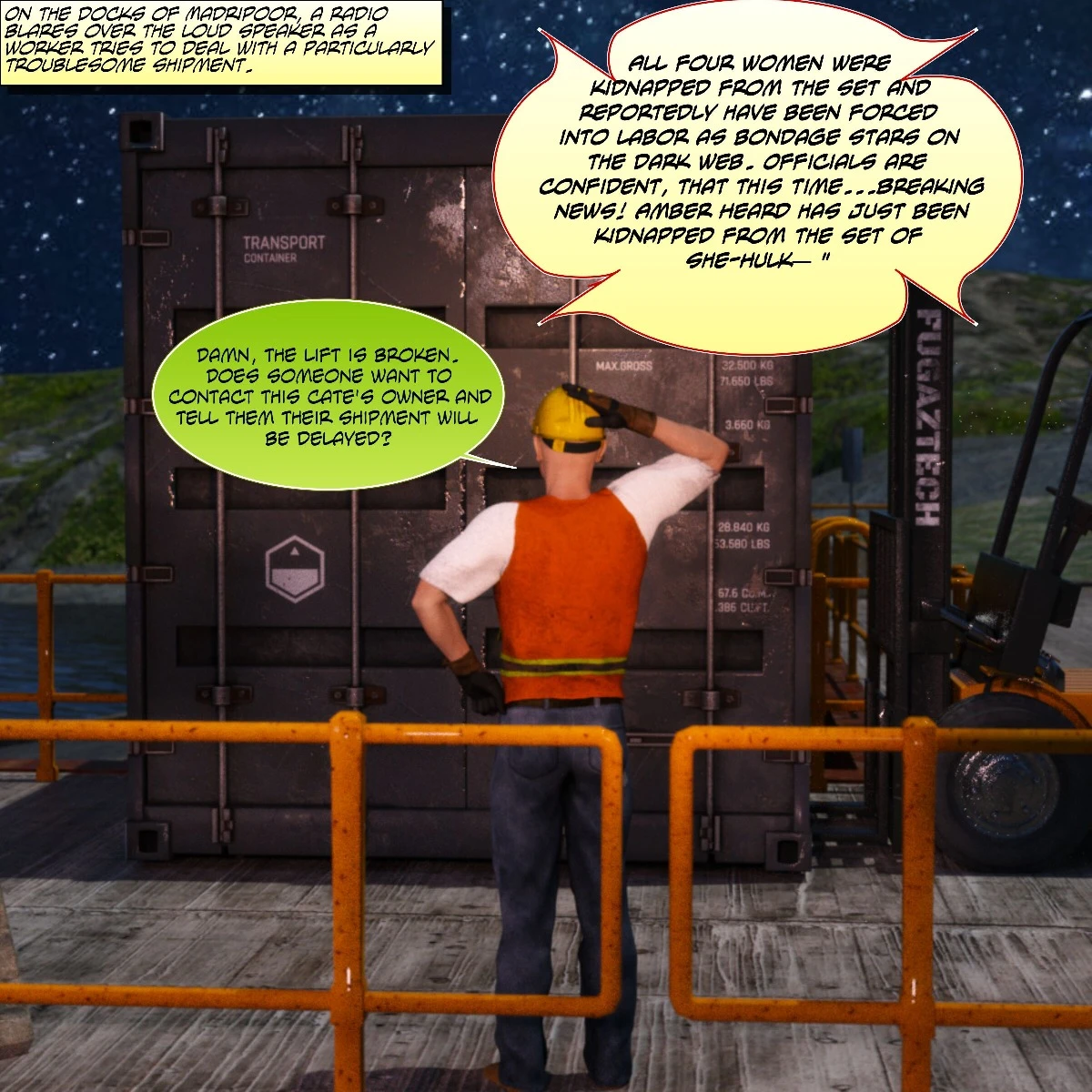 She-Hulk XMAS porn comic picture 88