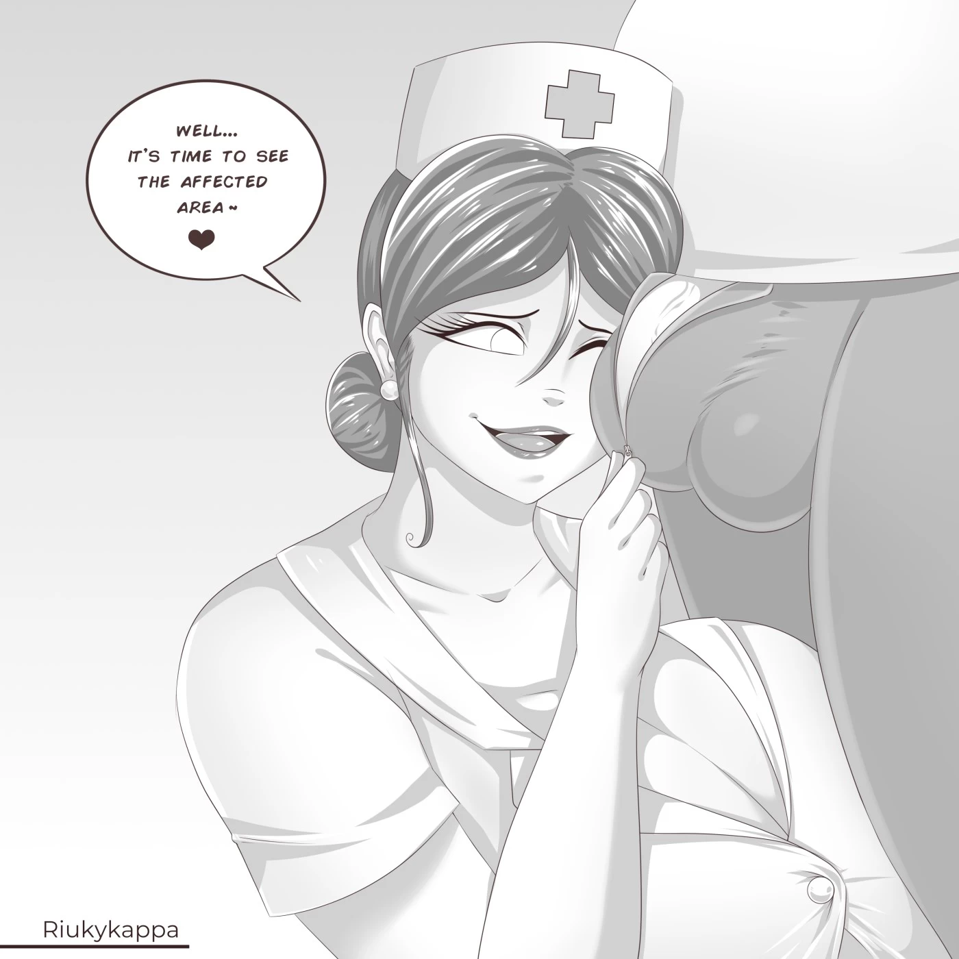 SHE IS MY LOVELY PERSONAL NURSE porn comic picture 6