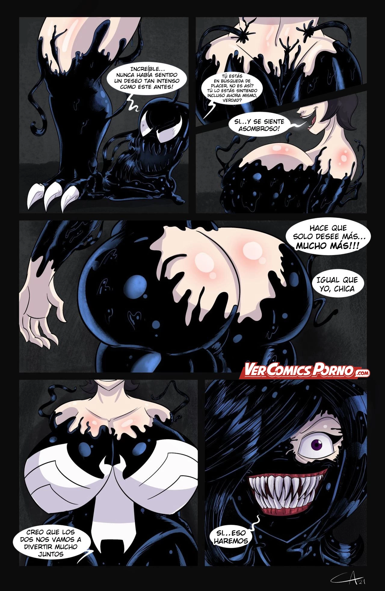 She-Venom (Completed) porn comic picture 3