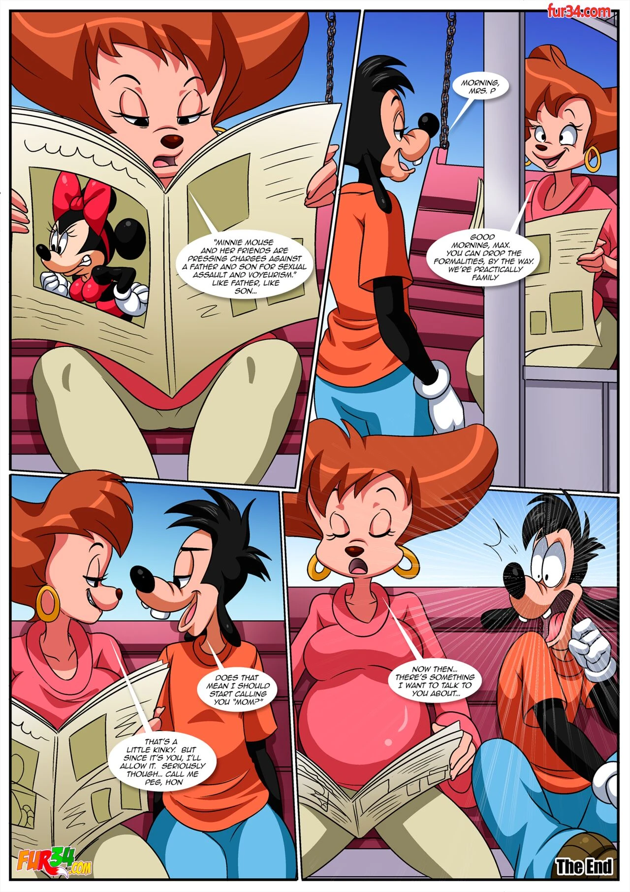 She Was Hyucking Goofy porn comic picture 17