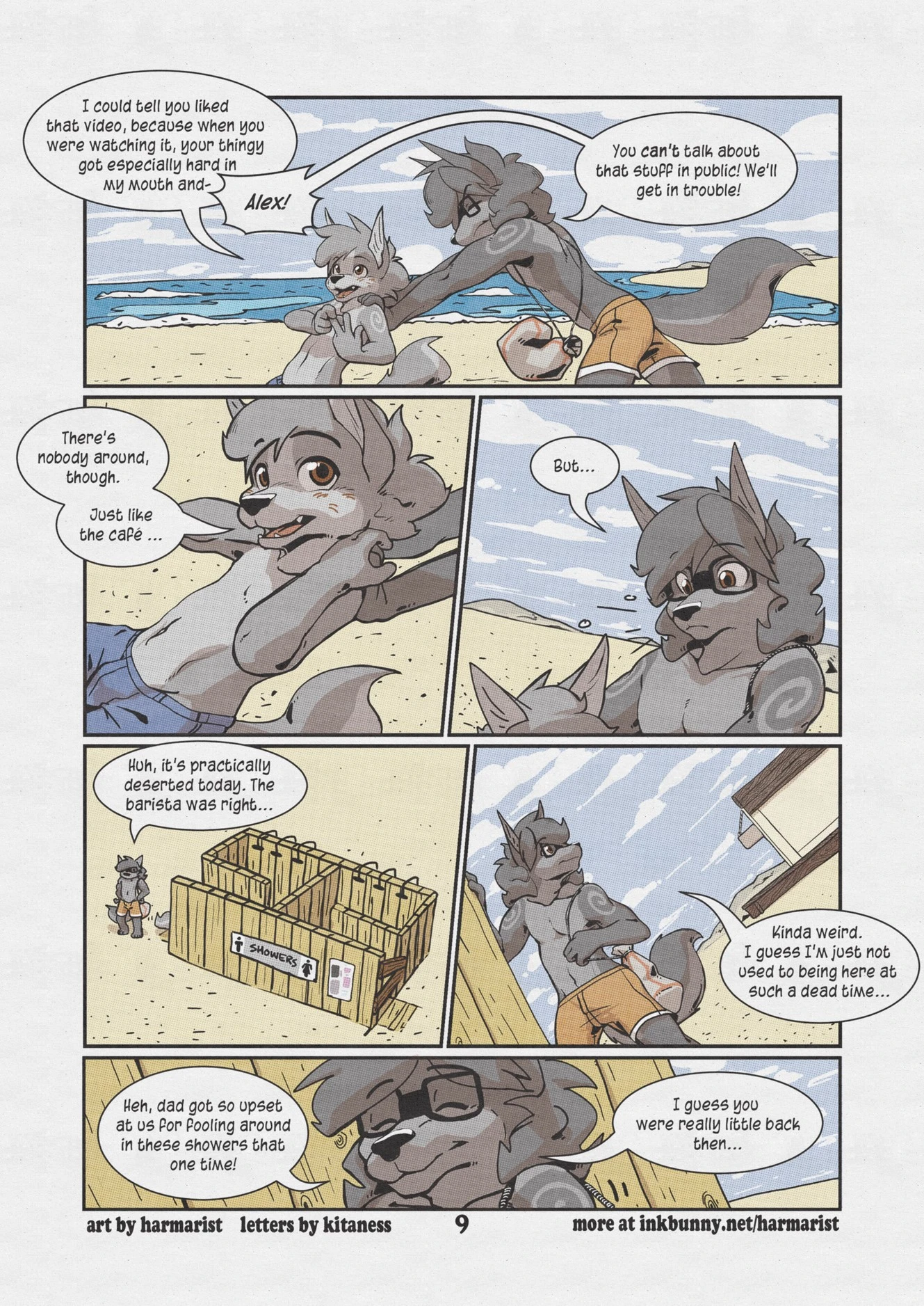 Sheath And Knife 1.5. Beach Side Story porn comic picture 10