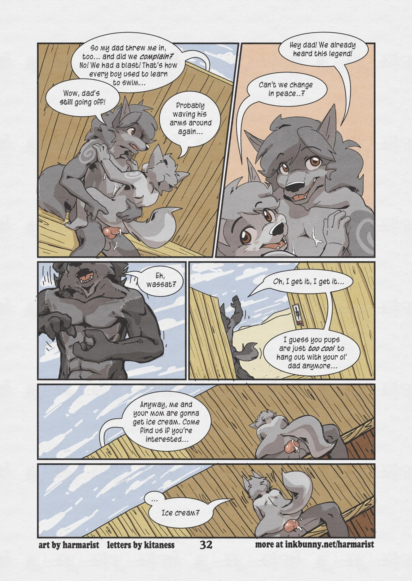 Sheath And Knife 1.5. Beach Side Story porn comic picture 33