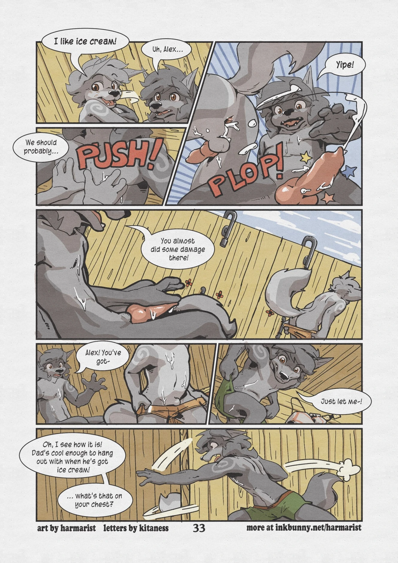 Sheath And Knife 1.5. Beach Side Story porn comic picture 34