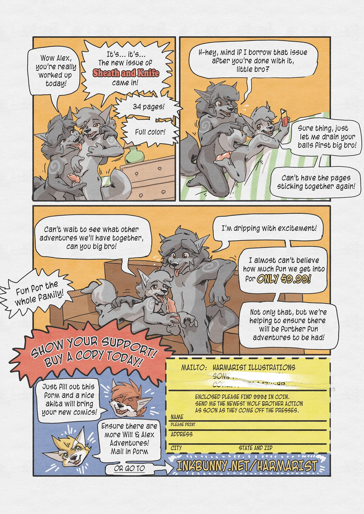 Sheath And Knife 1.5. Beach Side Story porn comic picture 37