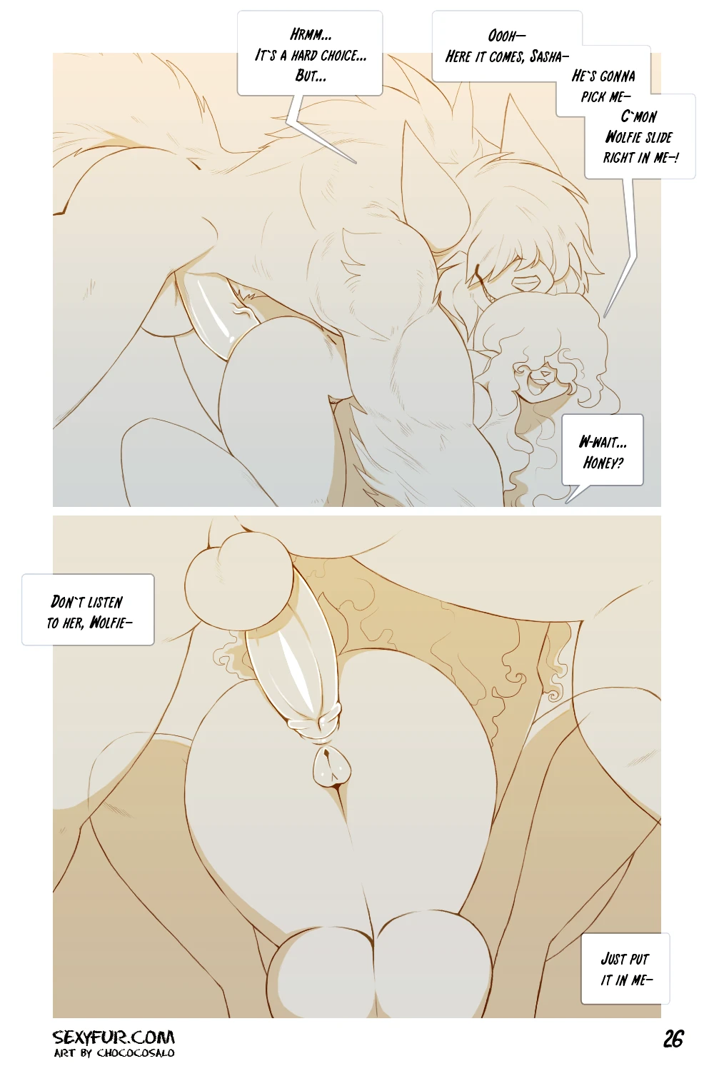 Sheep and Wolf porn comic picture 26