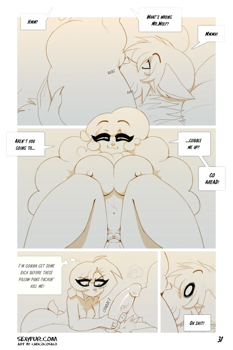 Sheep and Wolf porn comic picture 31