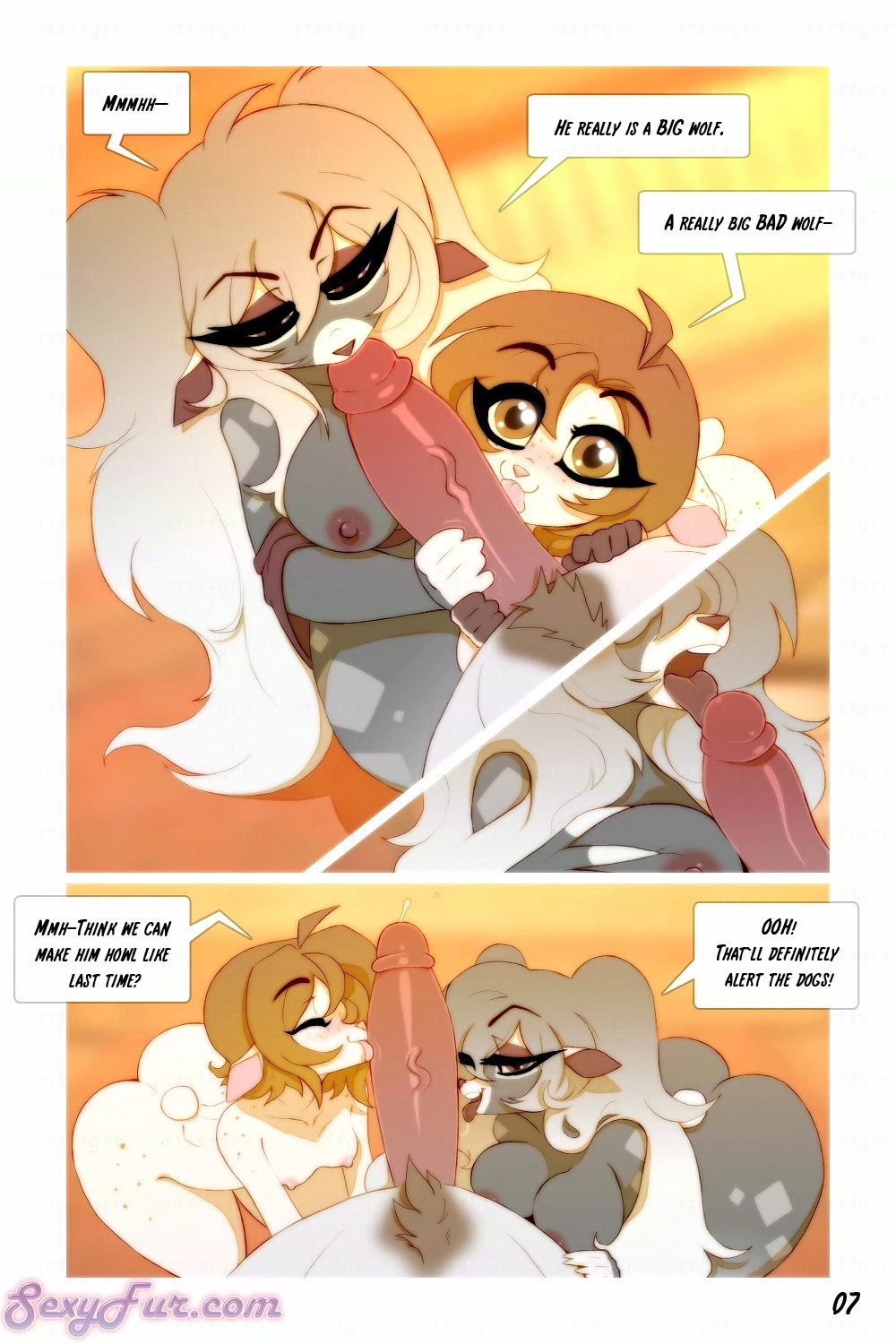 Sheep and Wolf porn comic picture 7