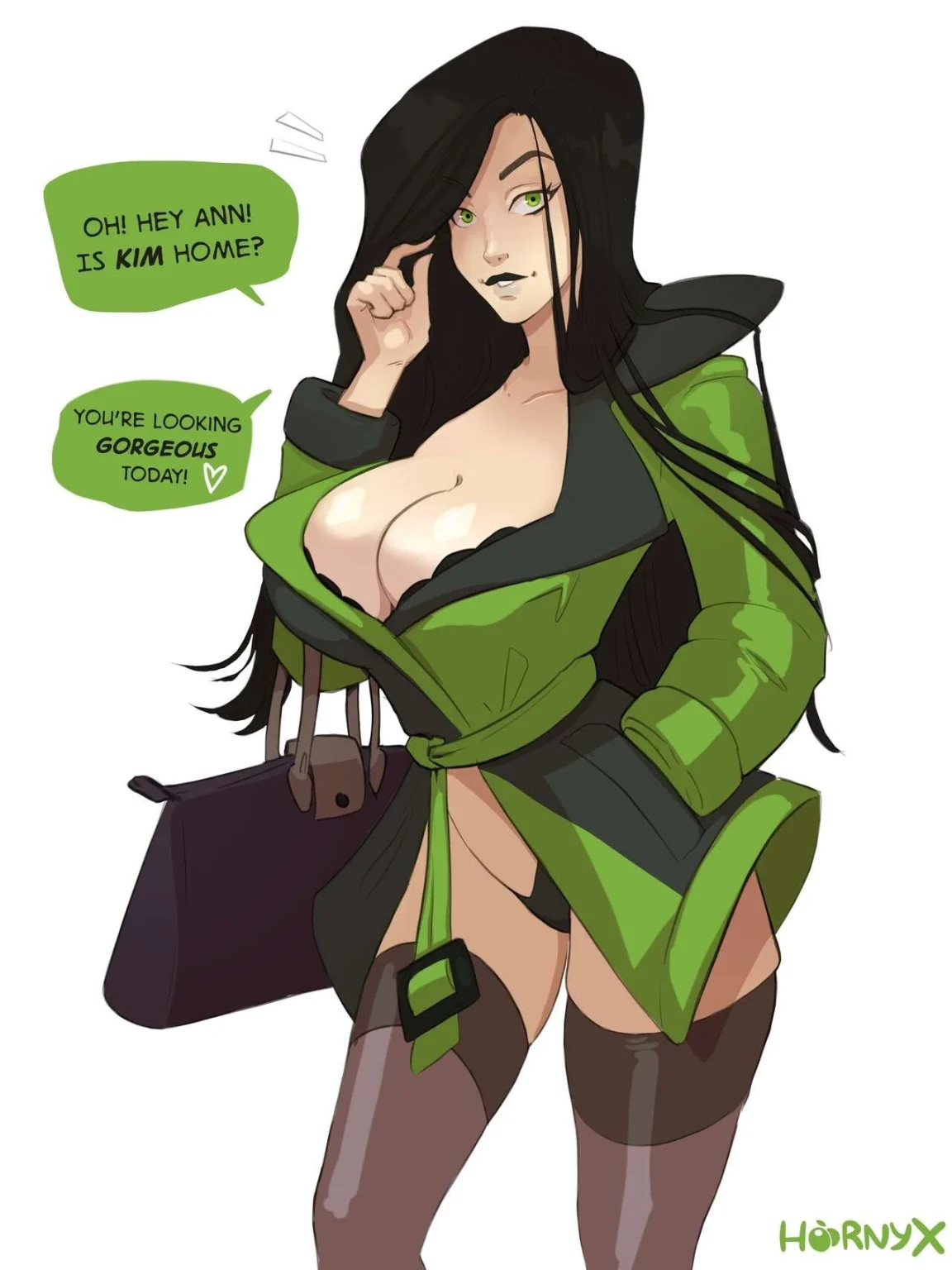 Shego and Ann Possible porn comic picture 1