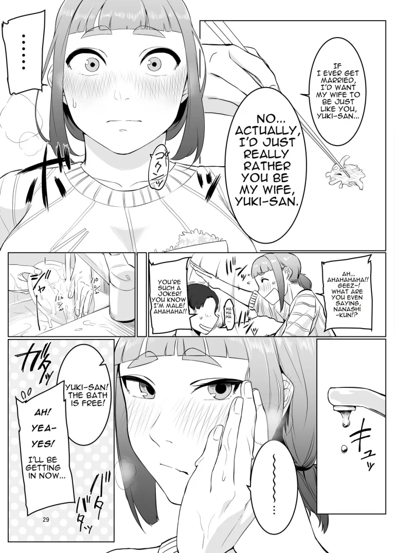 Shemale Ojisan Yuki porn comic picture 3
