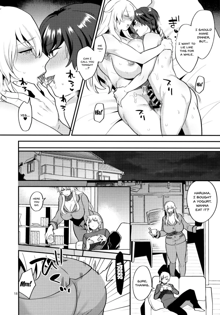 Shemale Single Mother Yukari-san porn comic picture 17