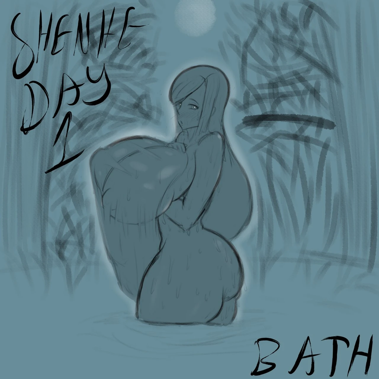 Shenhe Daily Doodles porn comic picture 1