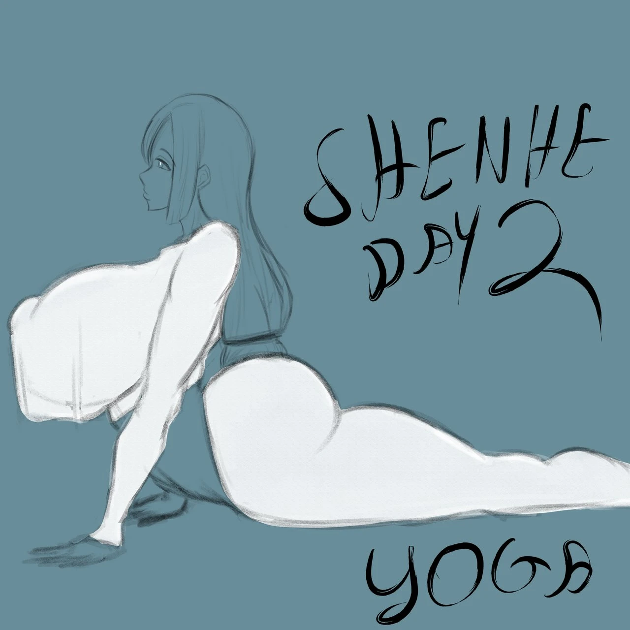 Shenhe Daily Doodles porn comic picture 2