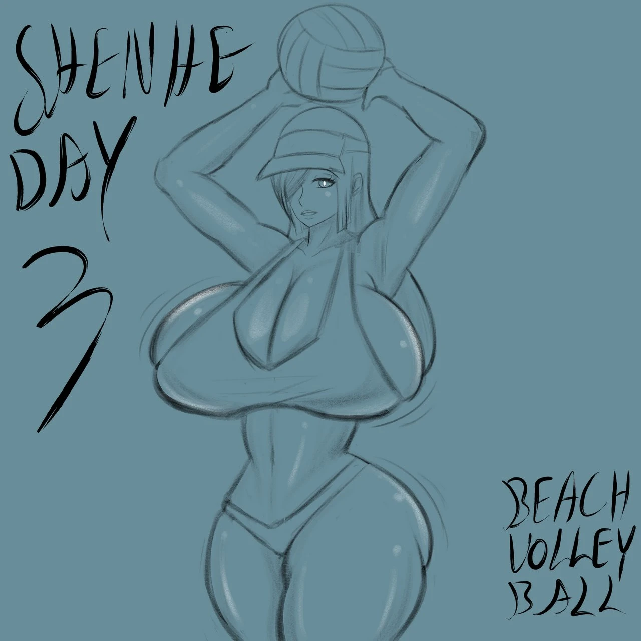 Shenhe Daily Doodles porn comic picture 3