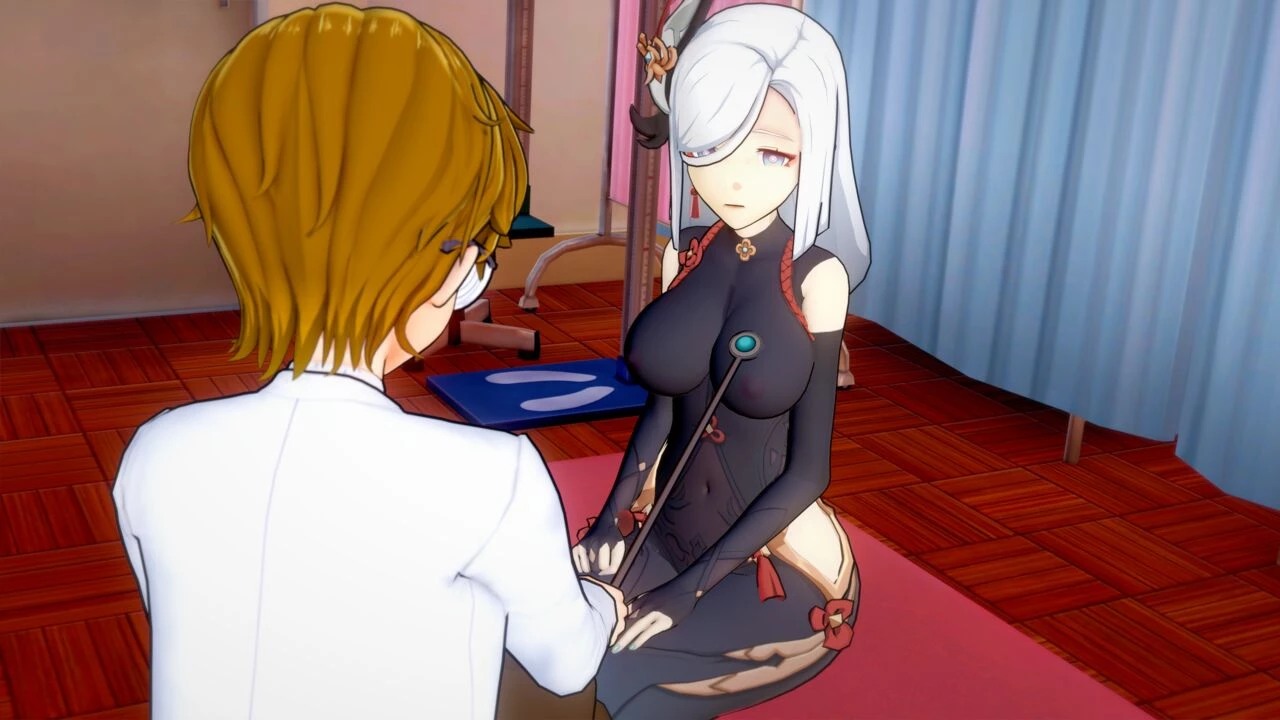 Shenhe's Appointment porn comic picture 12