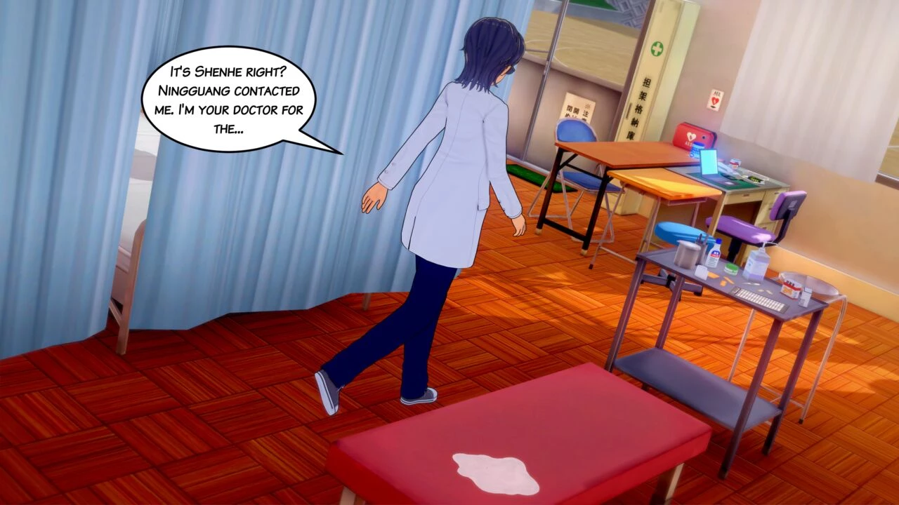 Shenhe's Appointment porn comic picture 179