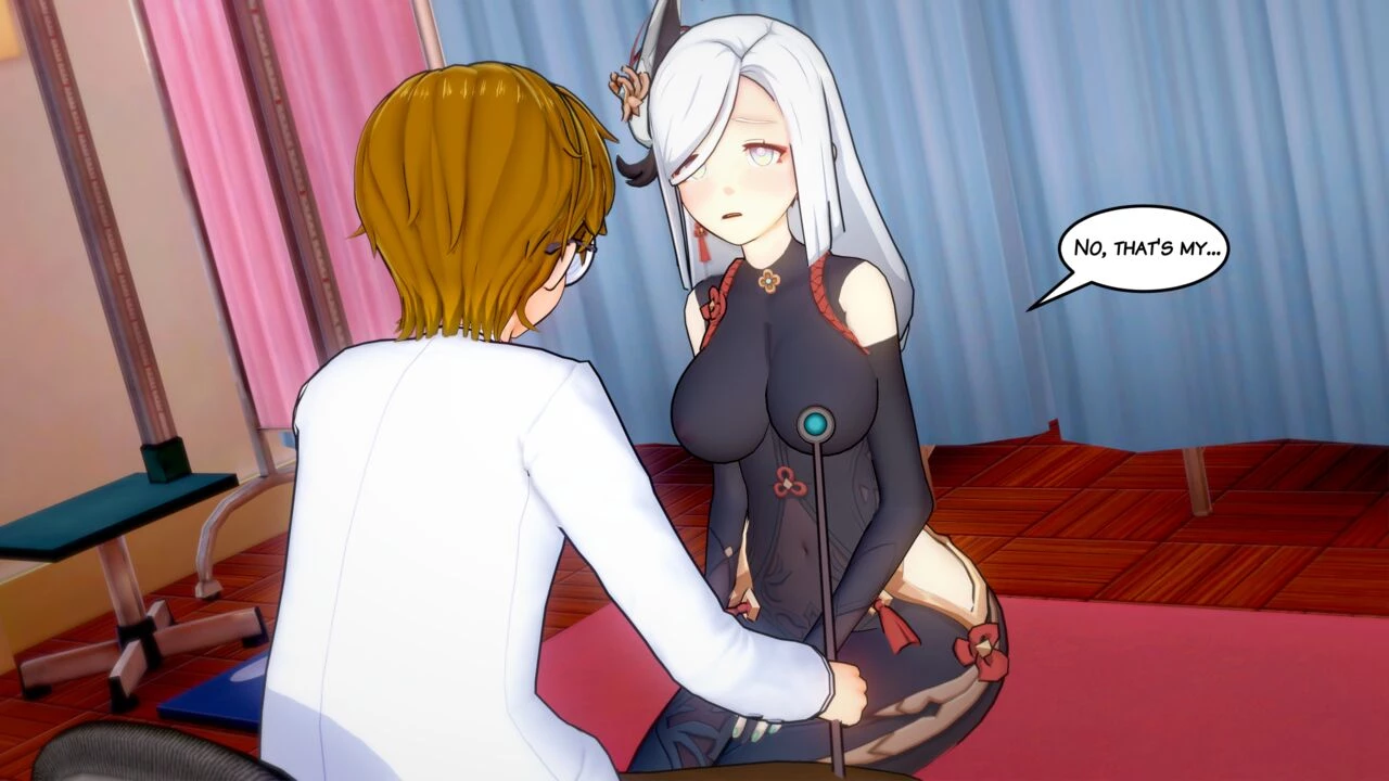 Shenhe's Appointment porn comic picture 18