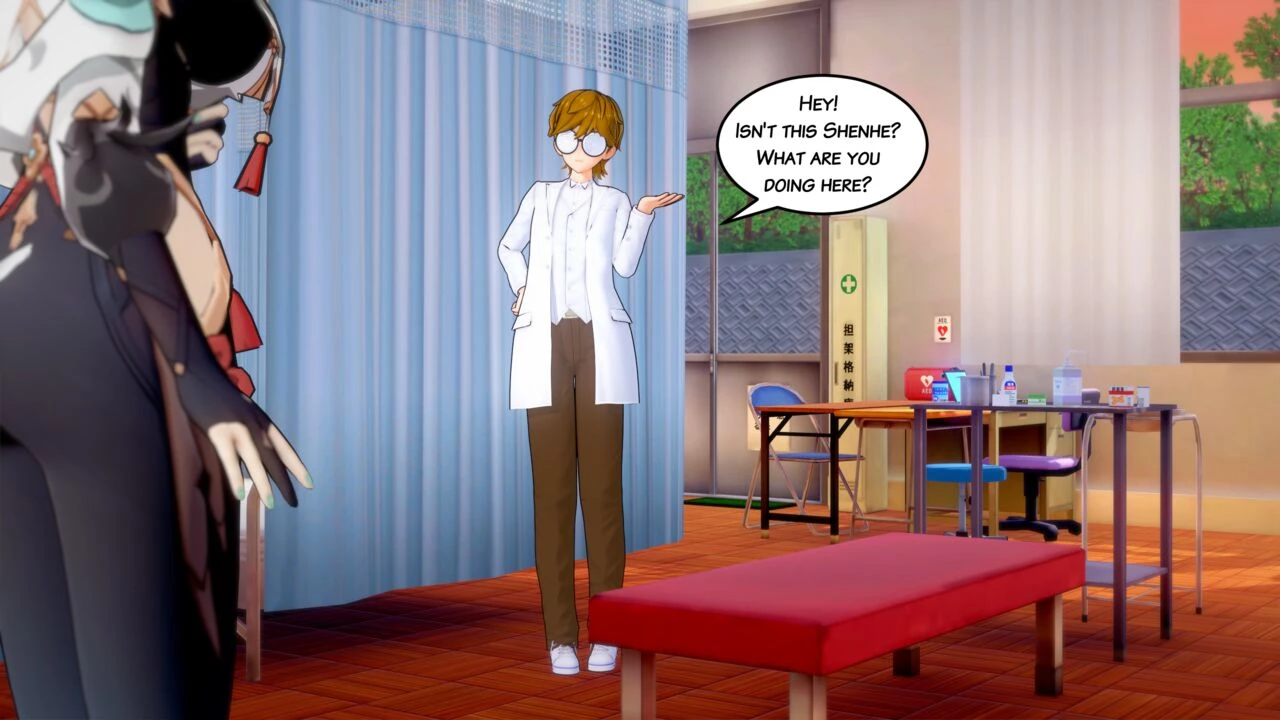 Shenhe's Appointment porn comic picture 4