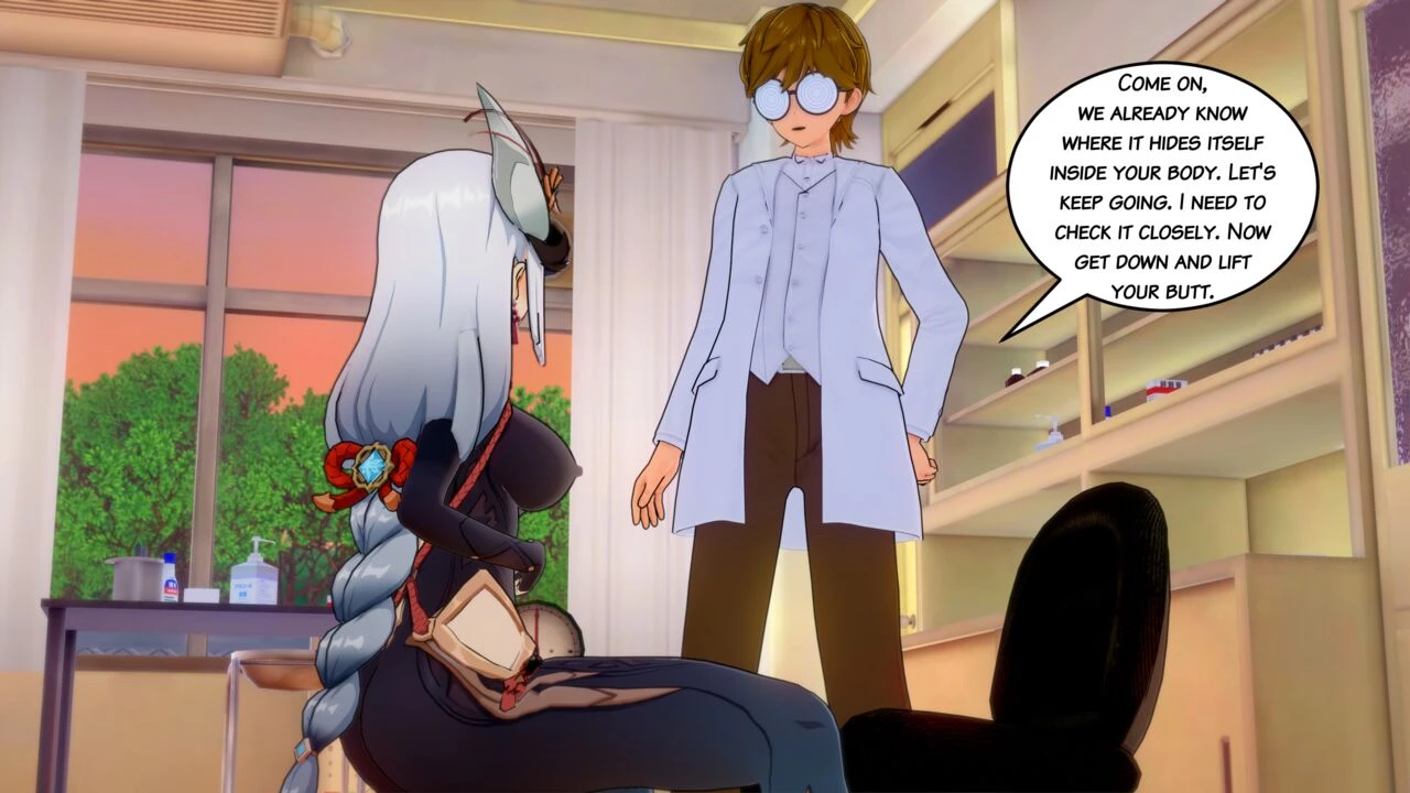 Shenhe's Appointment porn comic picture 40