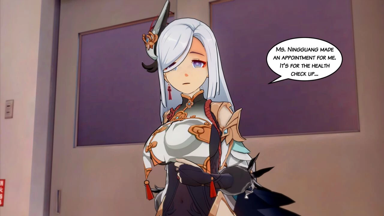 Shenhe's Appointment porn comic picture 5