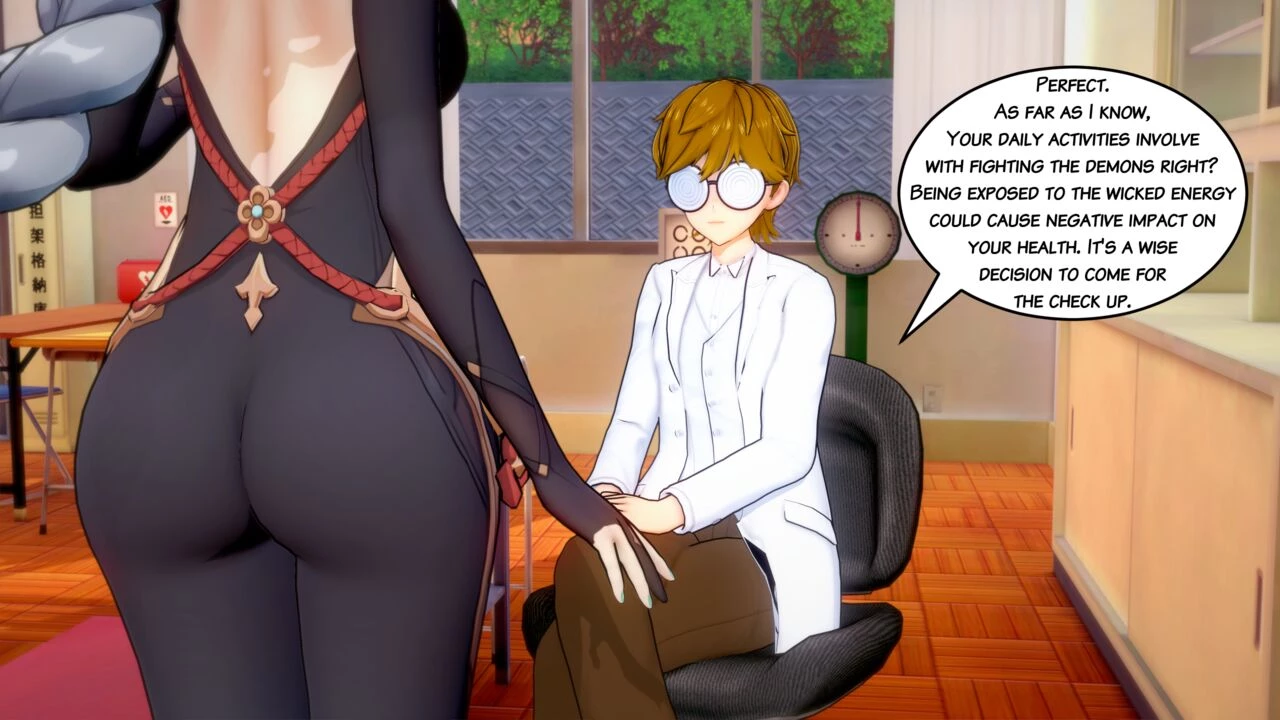 Shenhe's Appointment porn comic picture 8