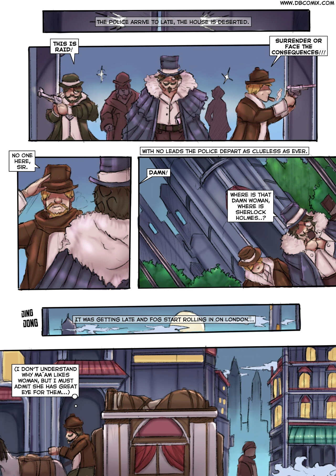 Sherlock Holmes 1-5 porn comic picture 18
