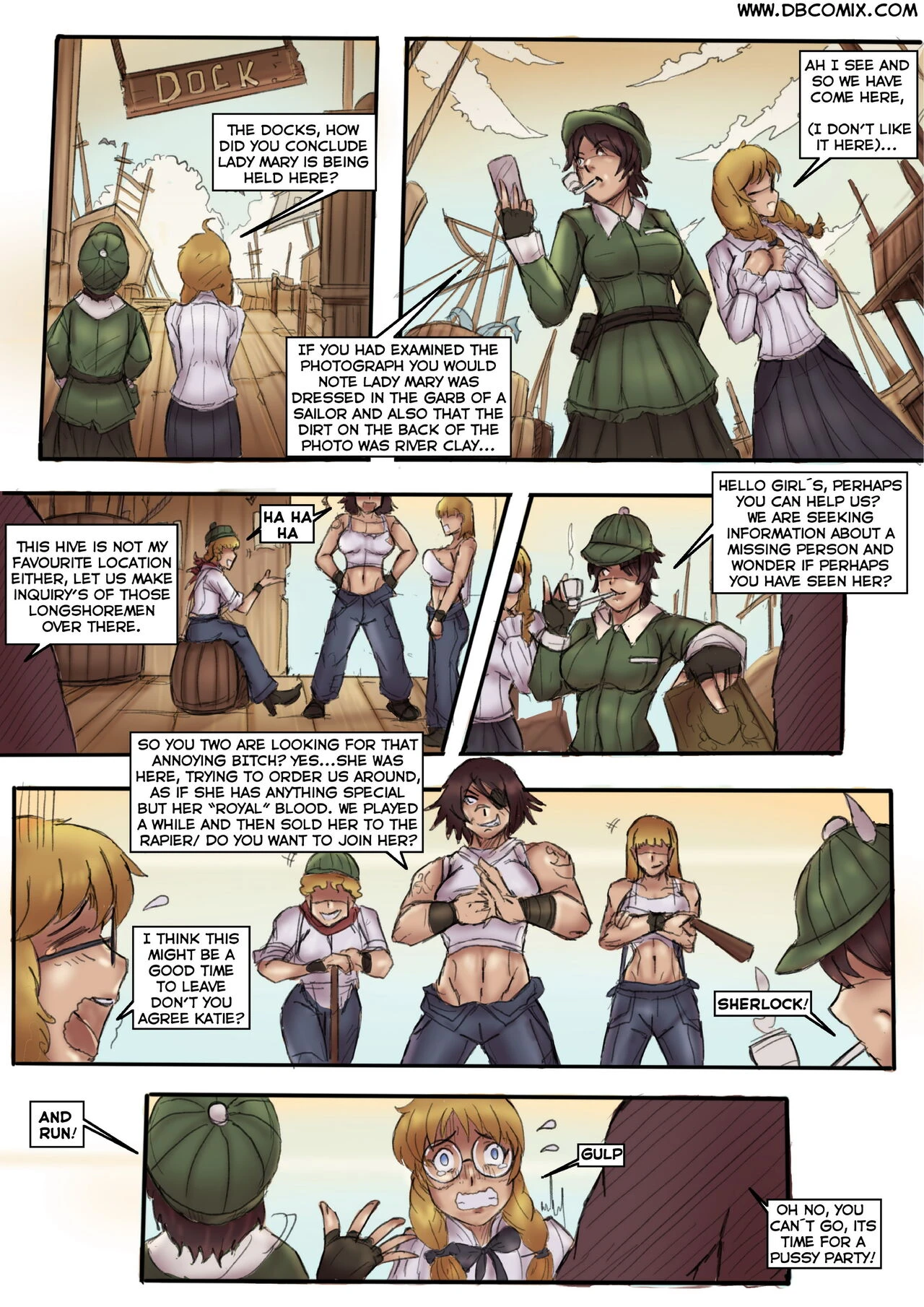 Sherlock Holmes 1-5 porn comic picture 3