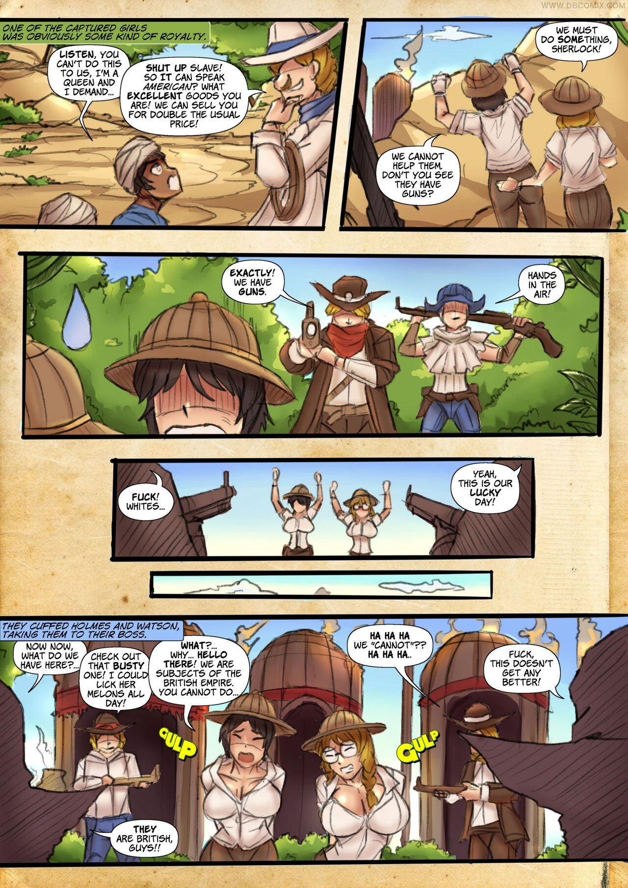 Sherlock Holmes 1-5 porn comic picture 40