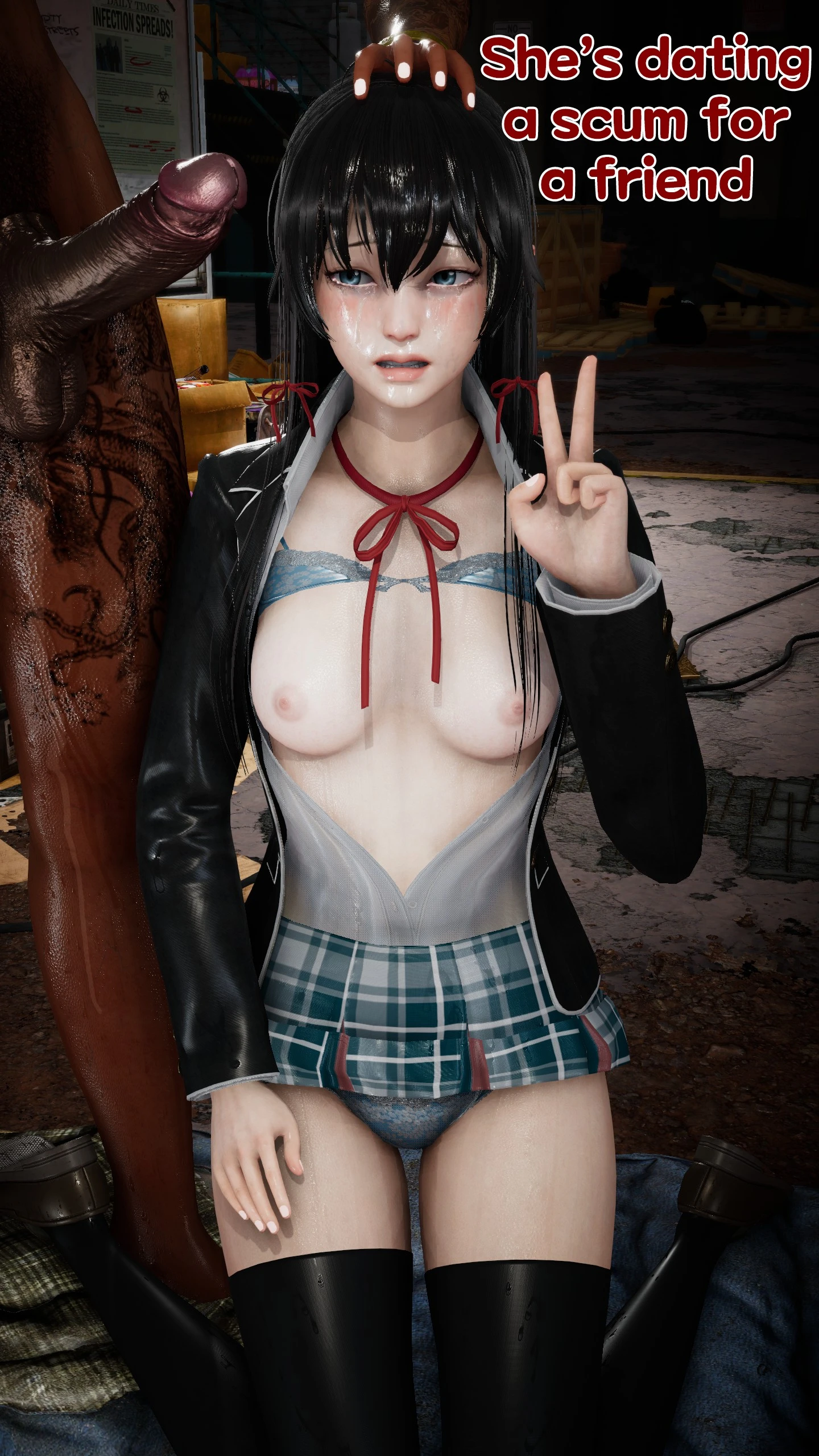 She's dating a scum for a friend porn comic picture 1