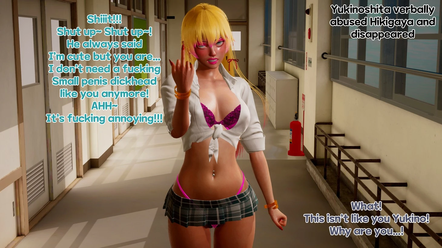 She's dating a scum for a friend porn comic picture 44