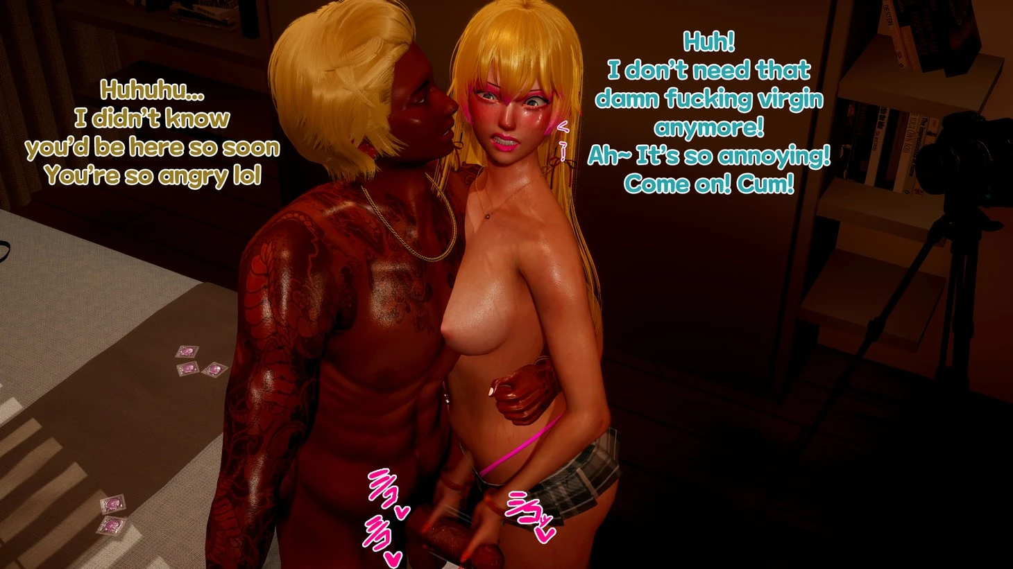 She's dating a scum for a friend porn comic picture 45