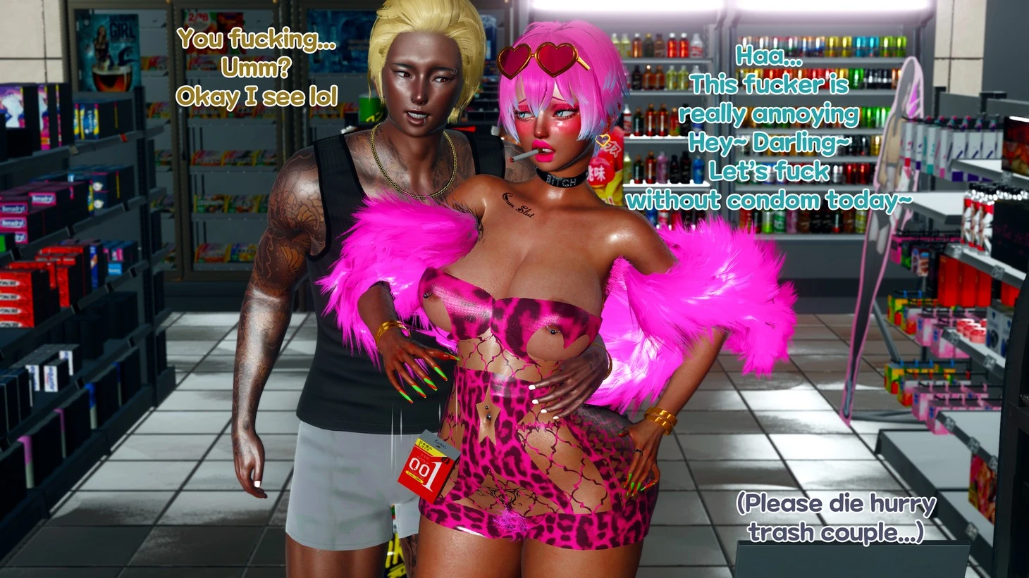 She's dating a scum for a friend porn comic picture 50